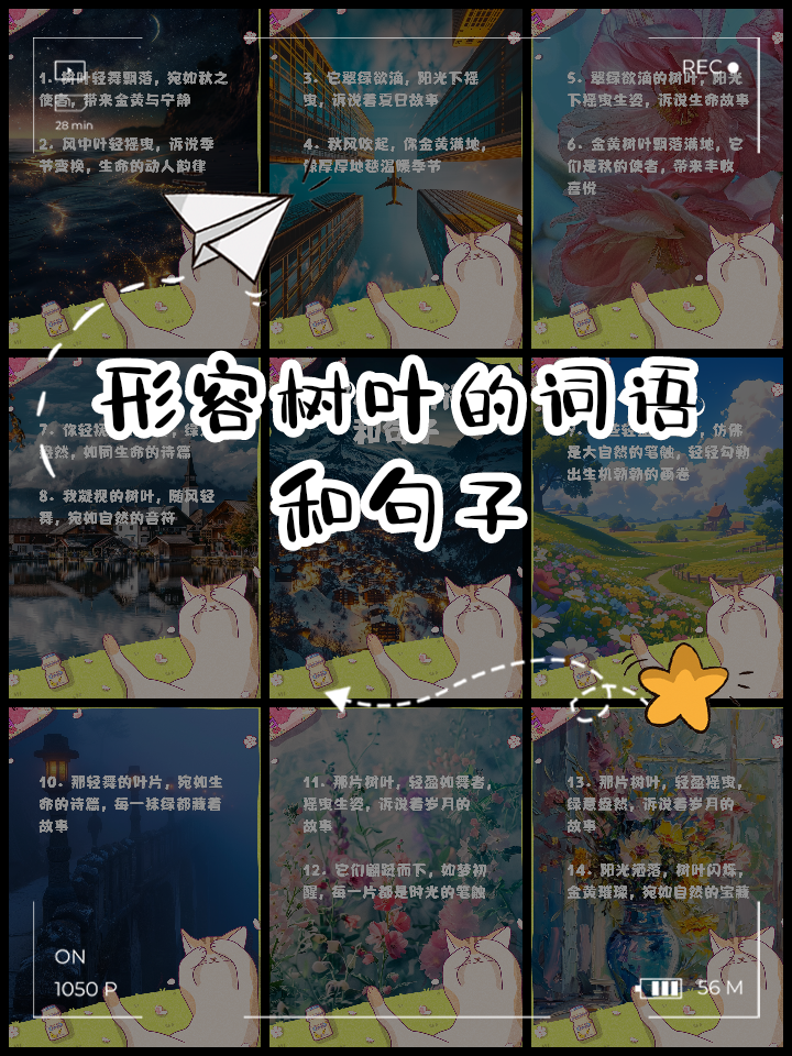 什么的叶子怎么样造句