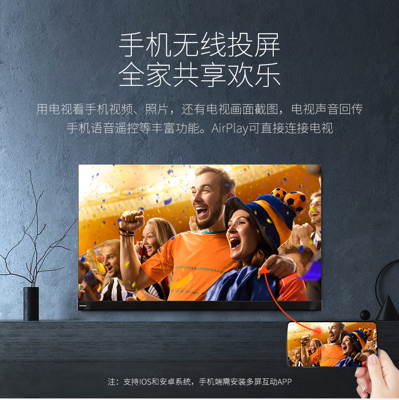 东芝电视投屏设置方法描述