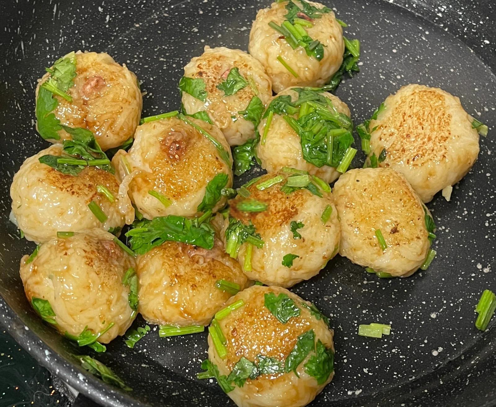 白萝卜丸子的制作方法