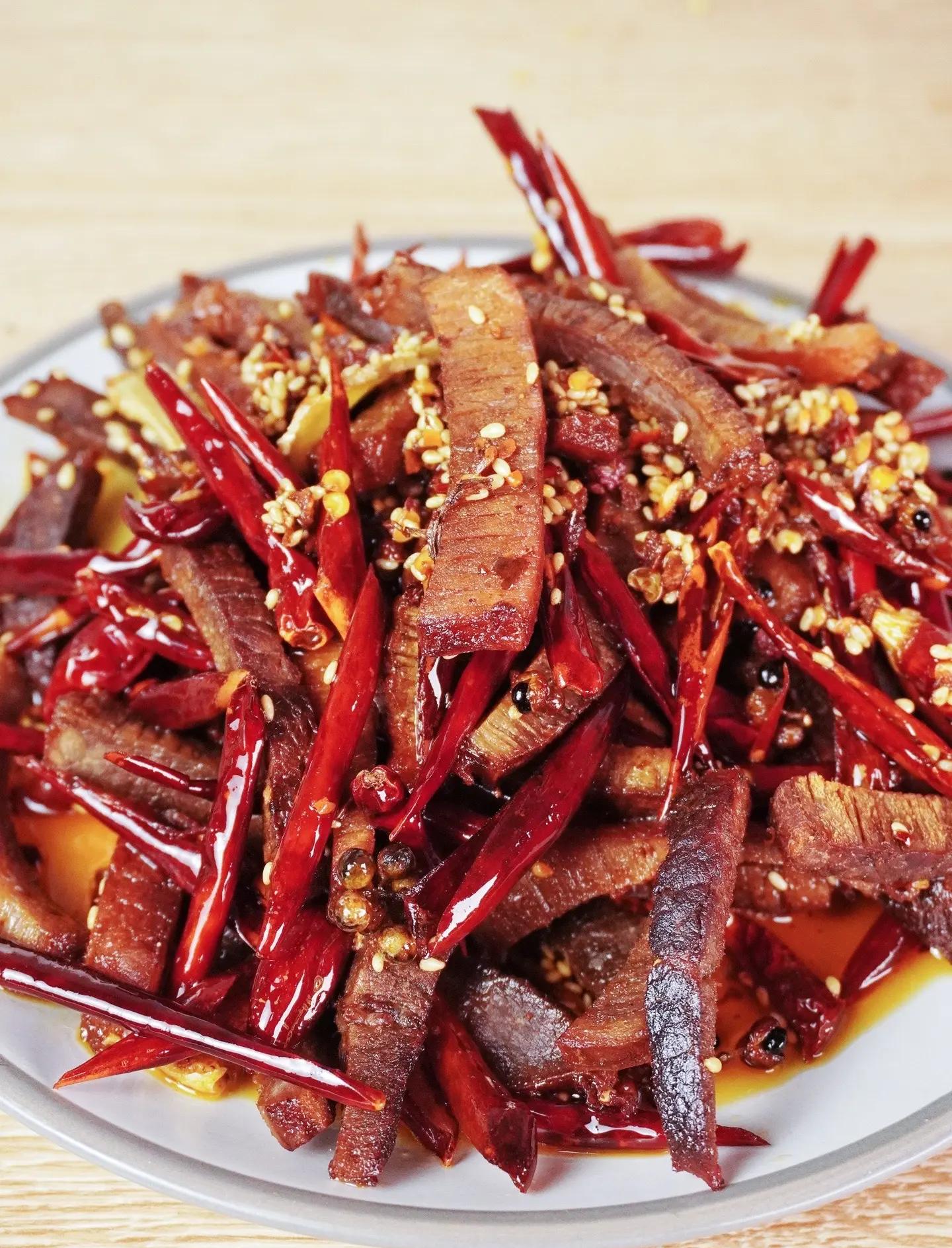 麻辣牛肉干的做法最正宗的做法