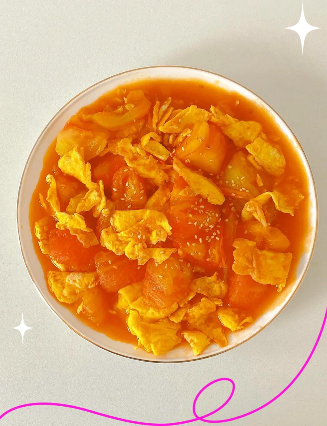 西红柿炒鸡蛋是怎么做的