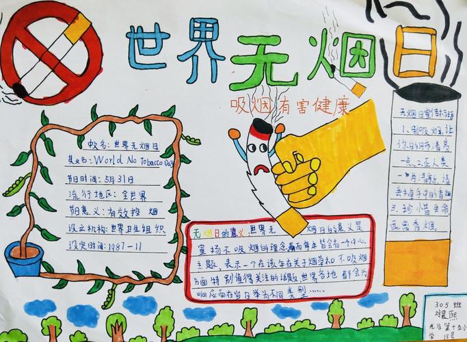 世界无烟日手抄报资料内容有什么
