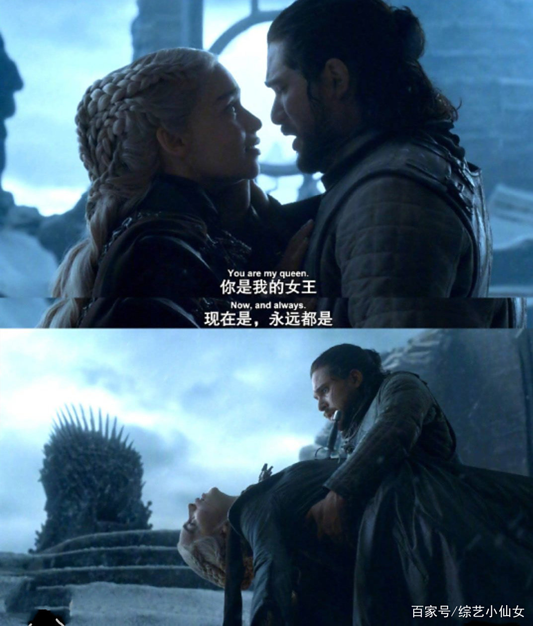 《权力的游戏》龙妈和雪诺的关系是什么？