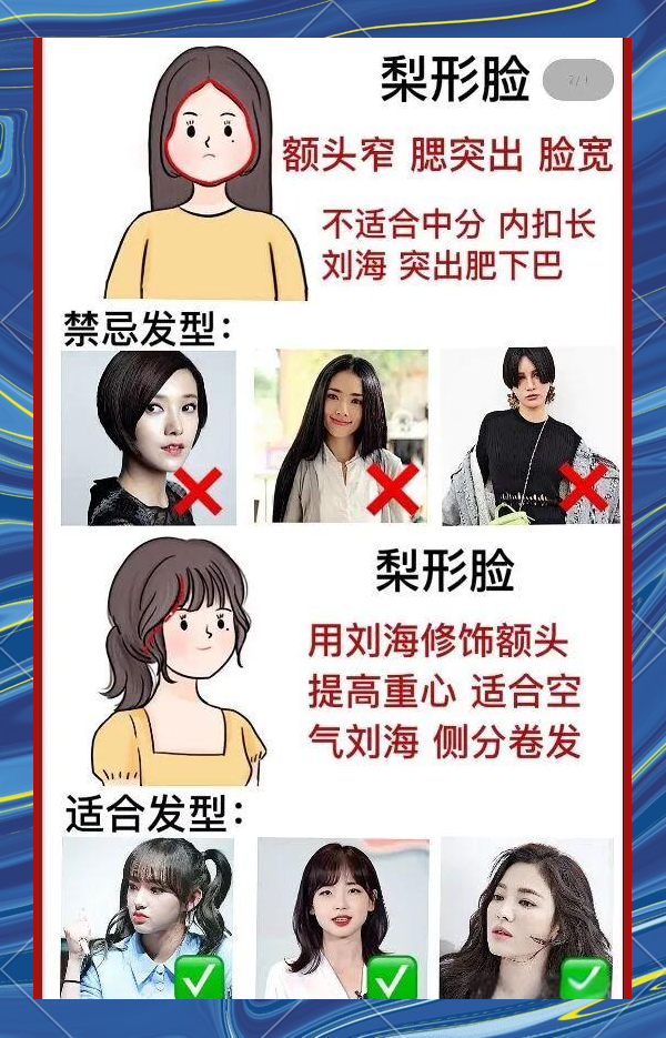 哪些脸型与发型的完美搭配