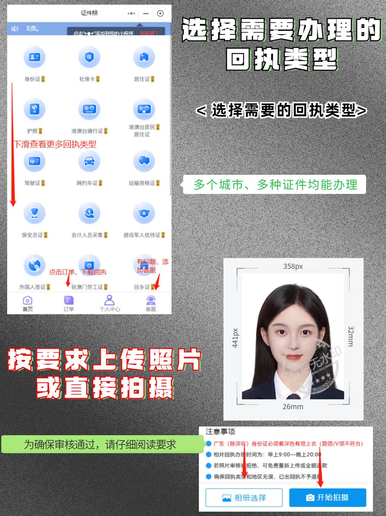 拍身份证照片有什么要求