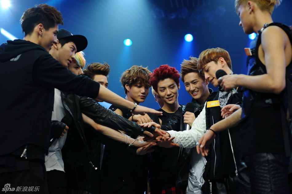 快乐大本营exo是哪一期