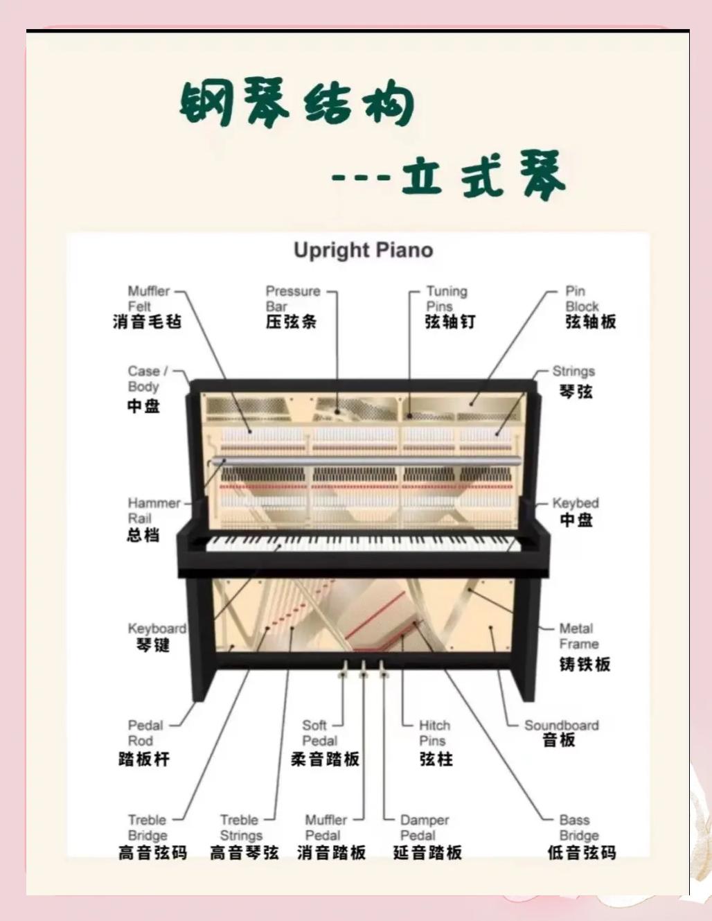 钢琴踏板符号图案及解释