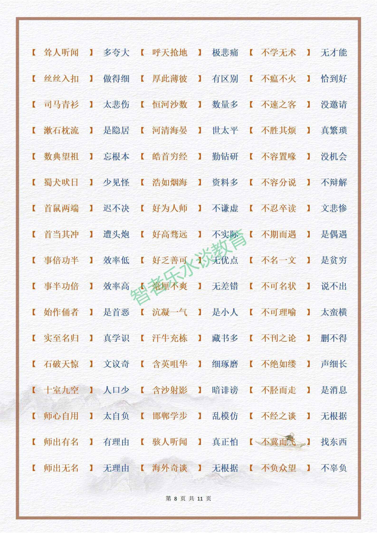 十字开头的成语都有哪些