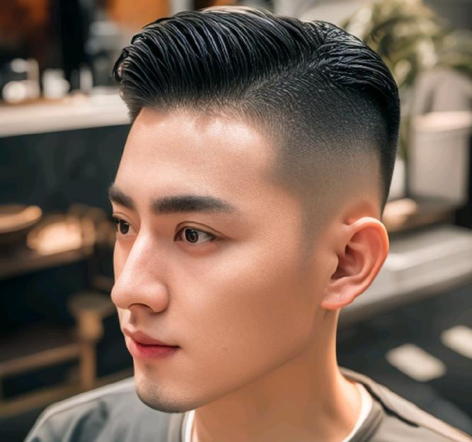 脸圆的男生适合什么发型