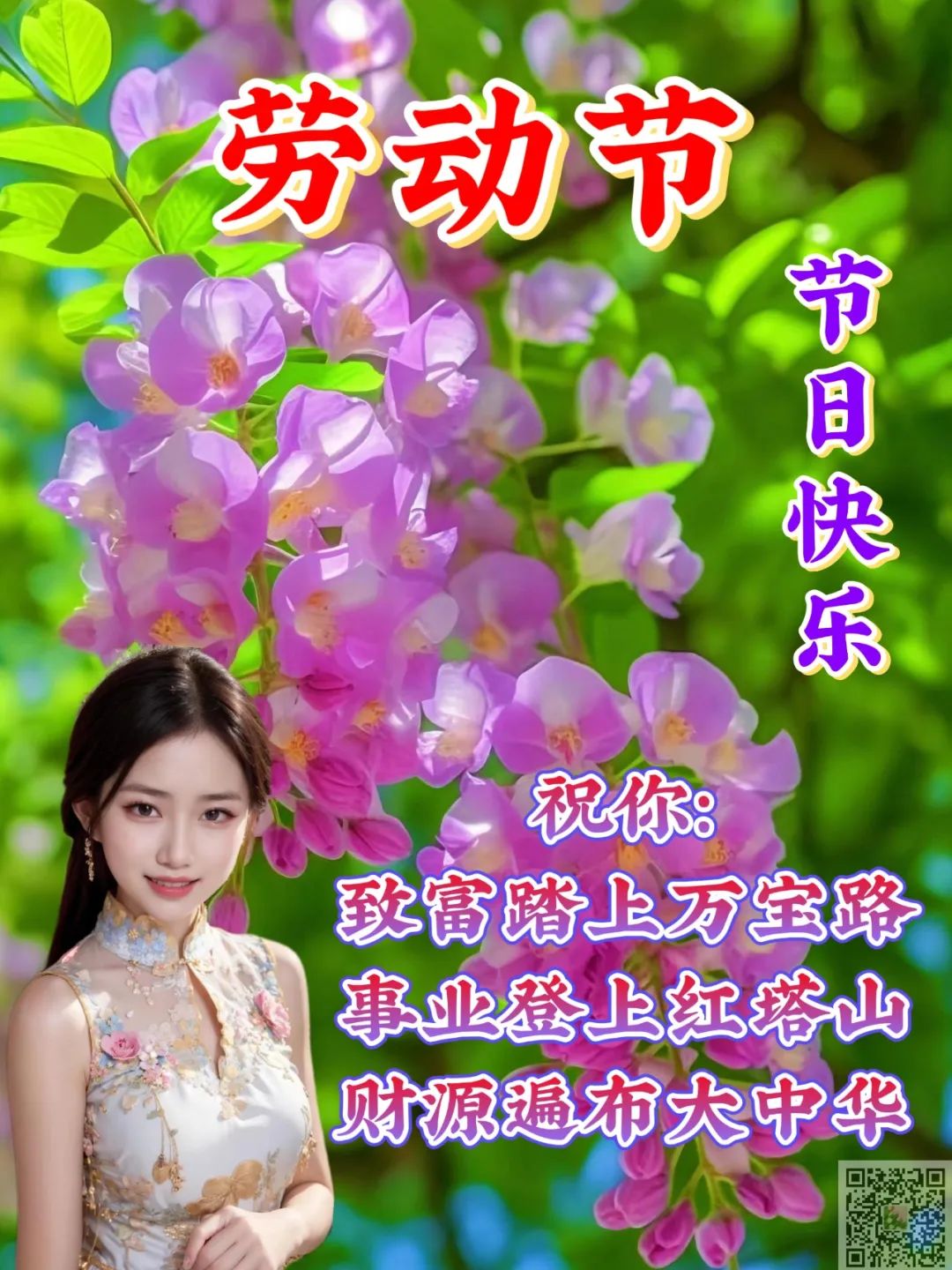 关于五一劳动节快乐的祝福语