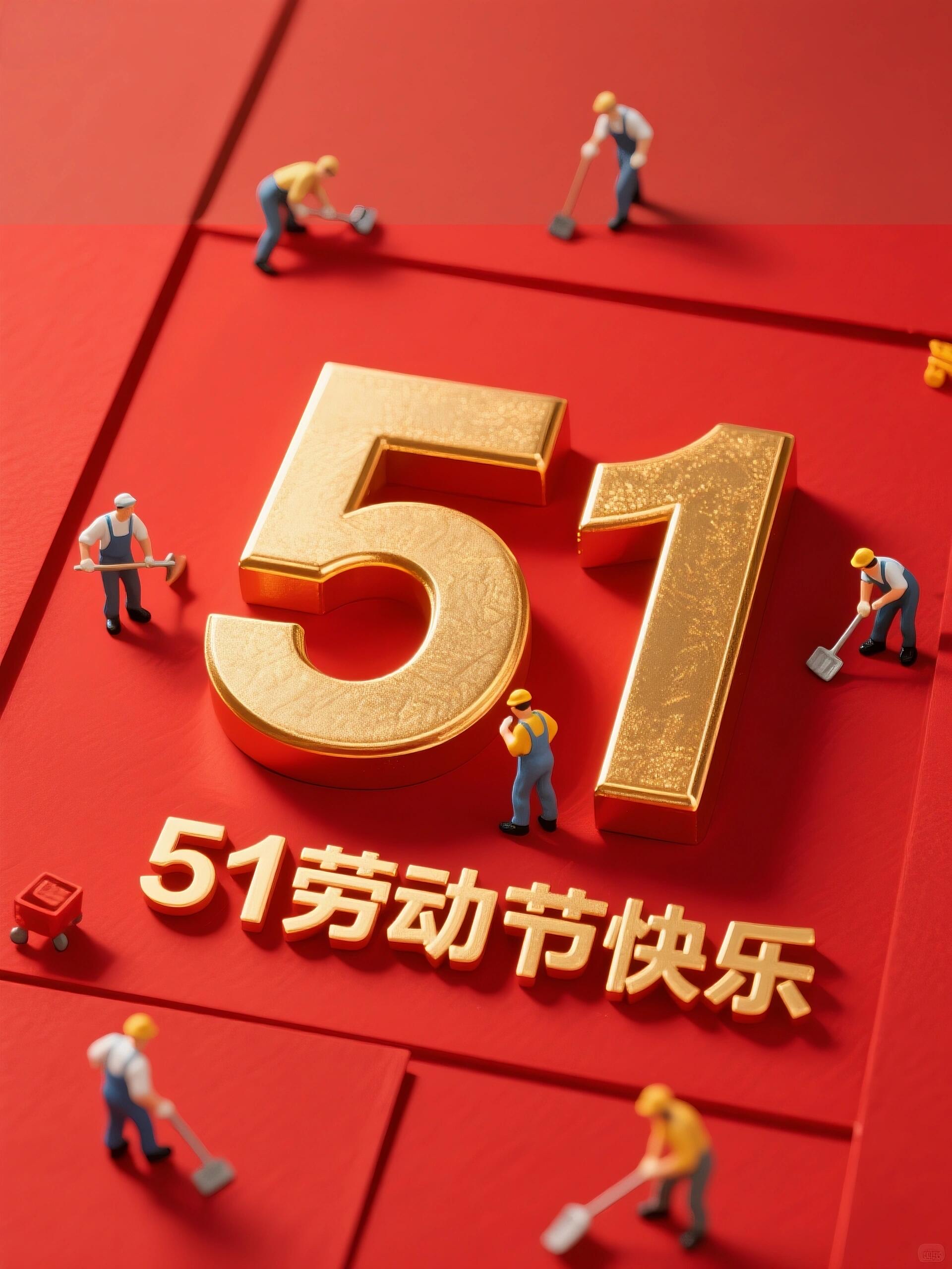 关于五一劳动节快乐的祝福语