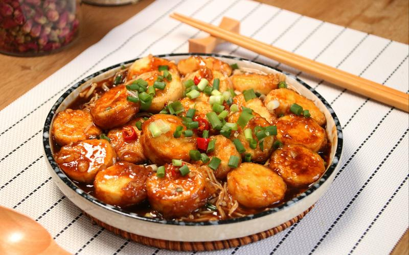 金针菇和日本豆腐的做法