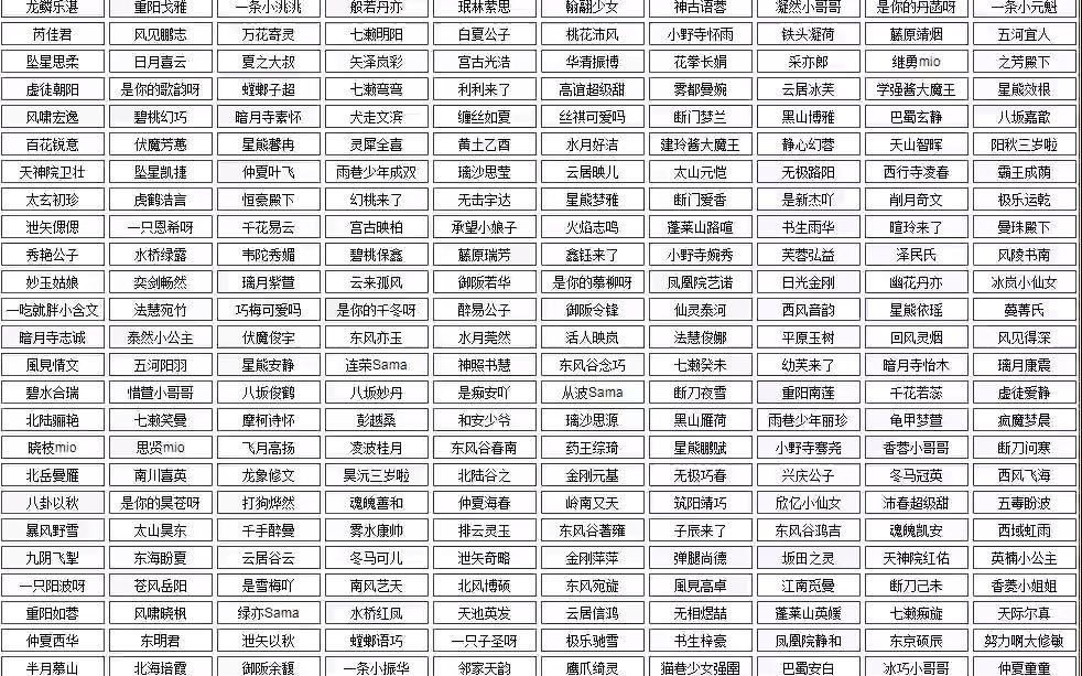 男生简短好听的吃鸡昵称推荐