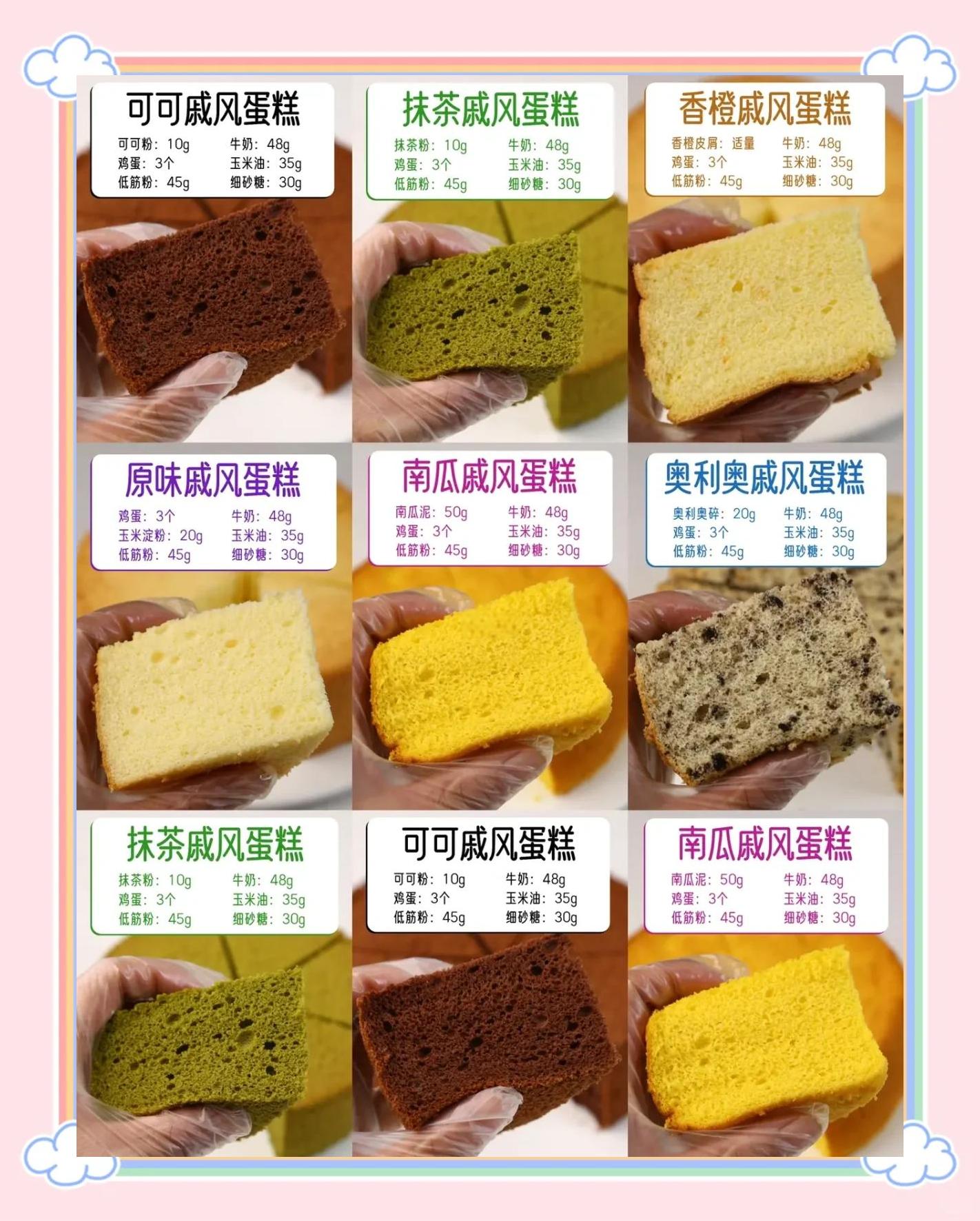 做的戚风蛋糕总是会塌原因