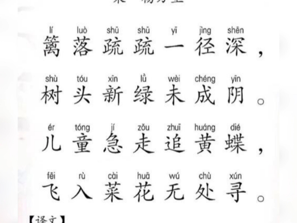 宿新市徐公店的意思是什么