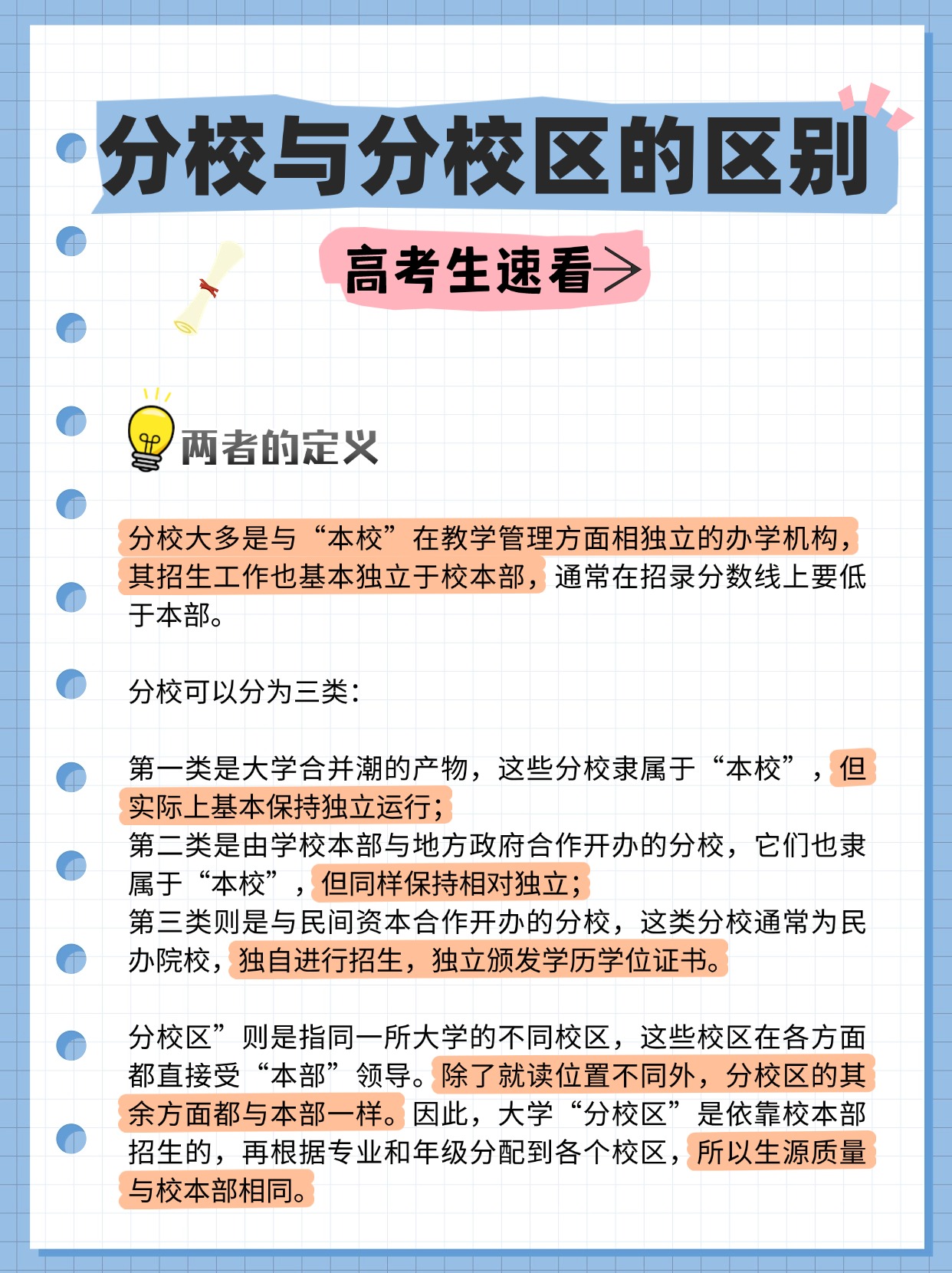 学院和大学的区别是什么