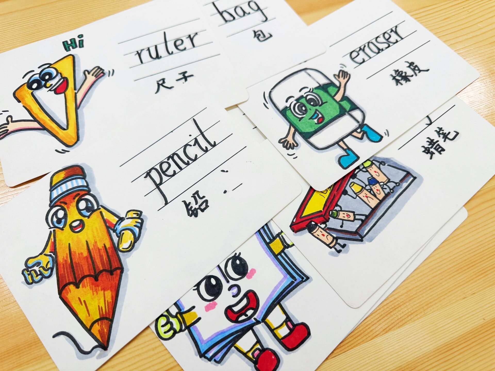 英语单词小绘本制作教程