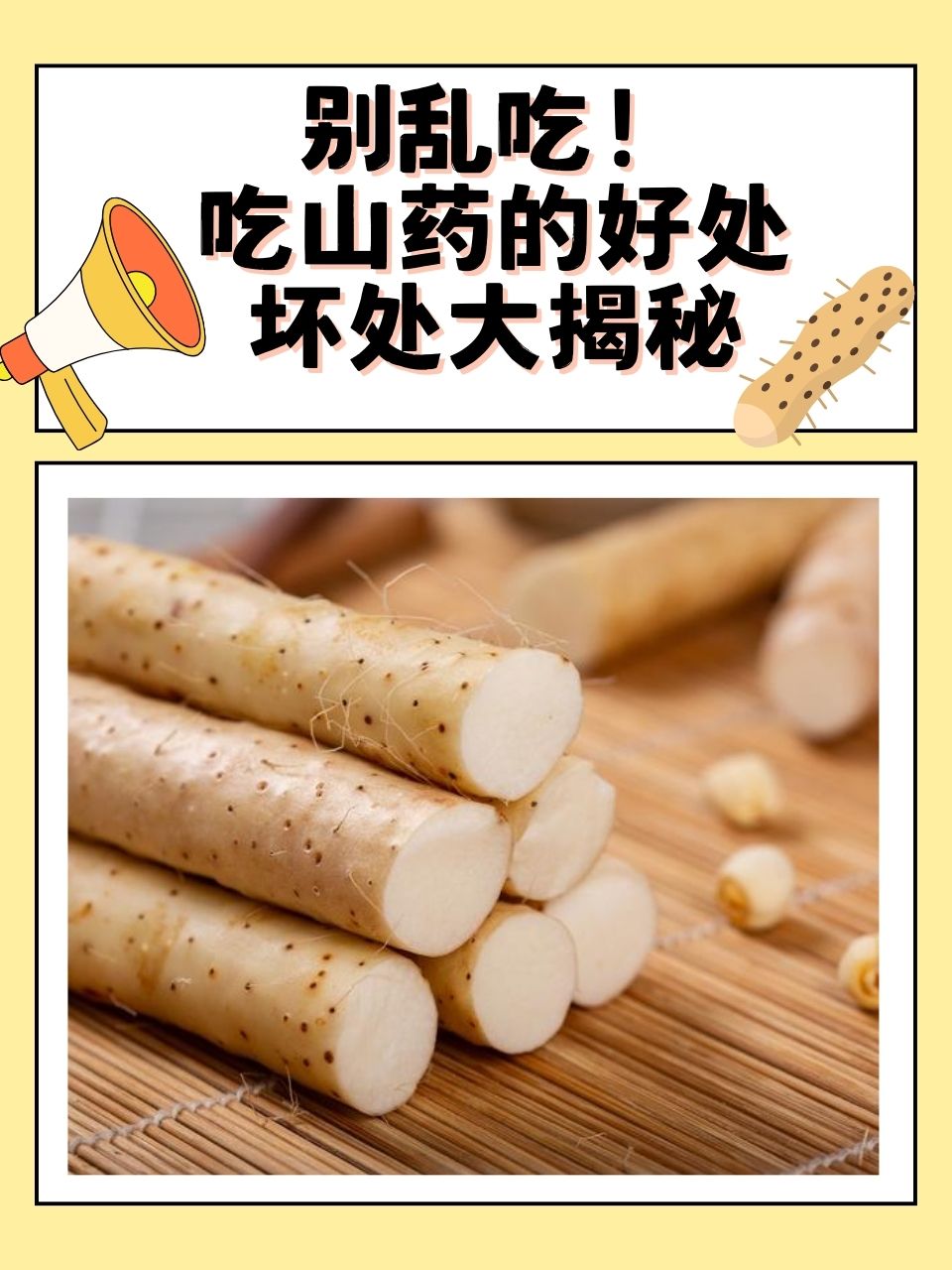 山药的功效与作用及禁忌