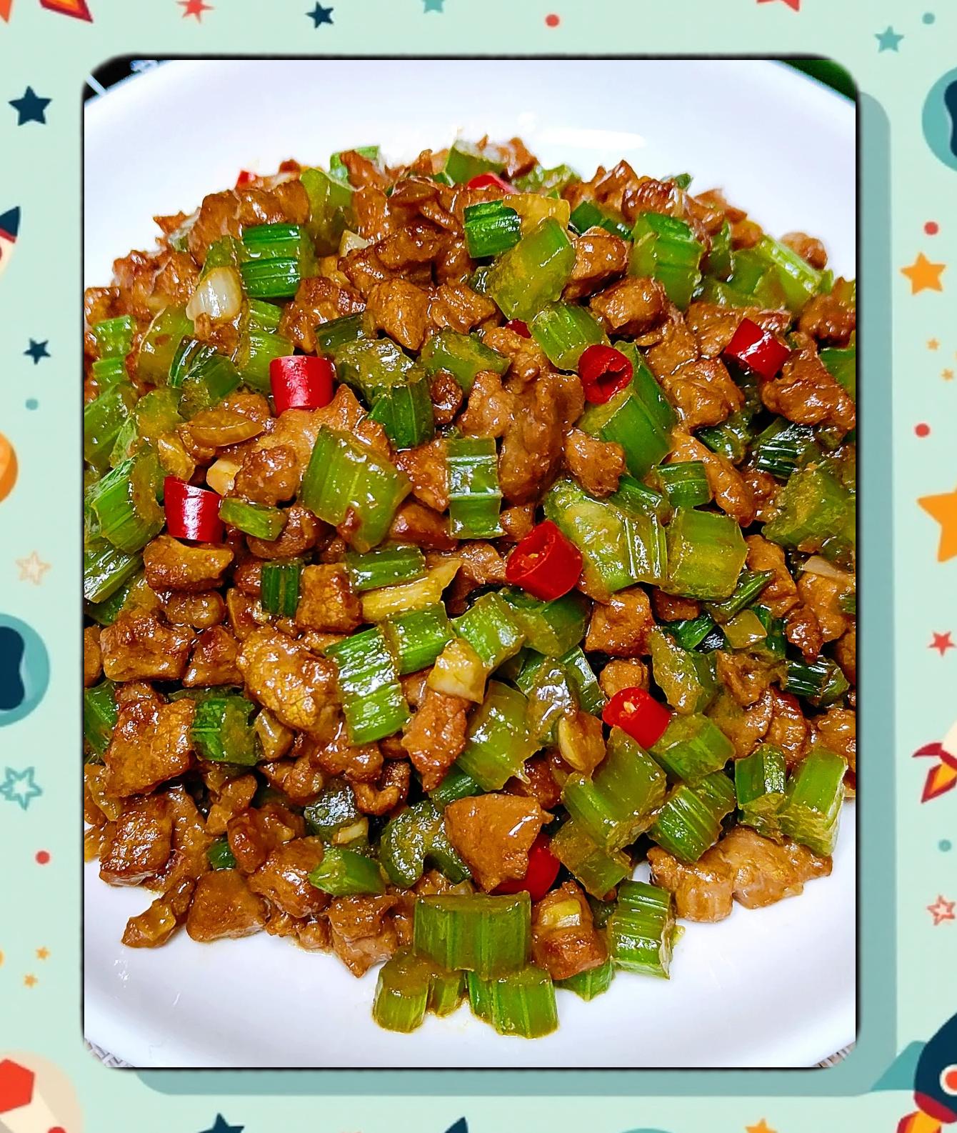 牛肉炒芹菜的家常做法介绍