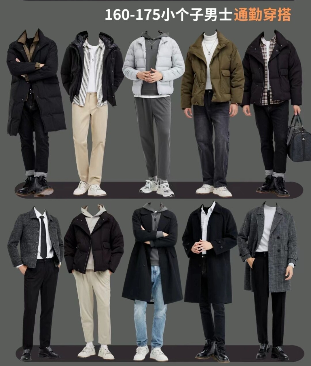 男士怎么搭配衣服才好看