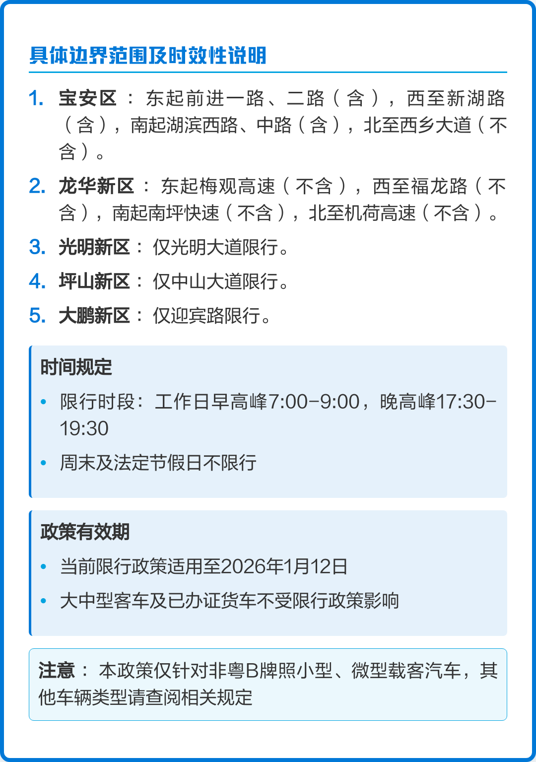 深圳限行规定与深圳外地车限行细则