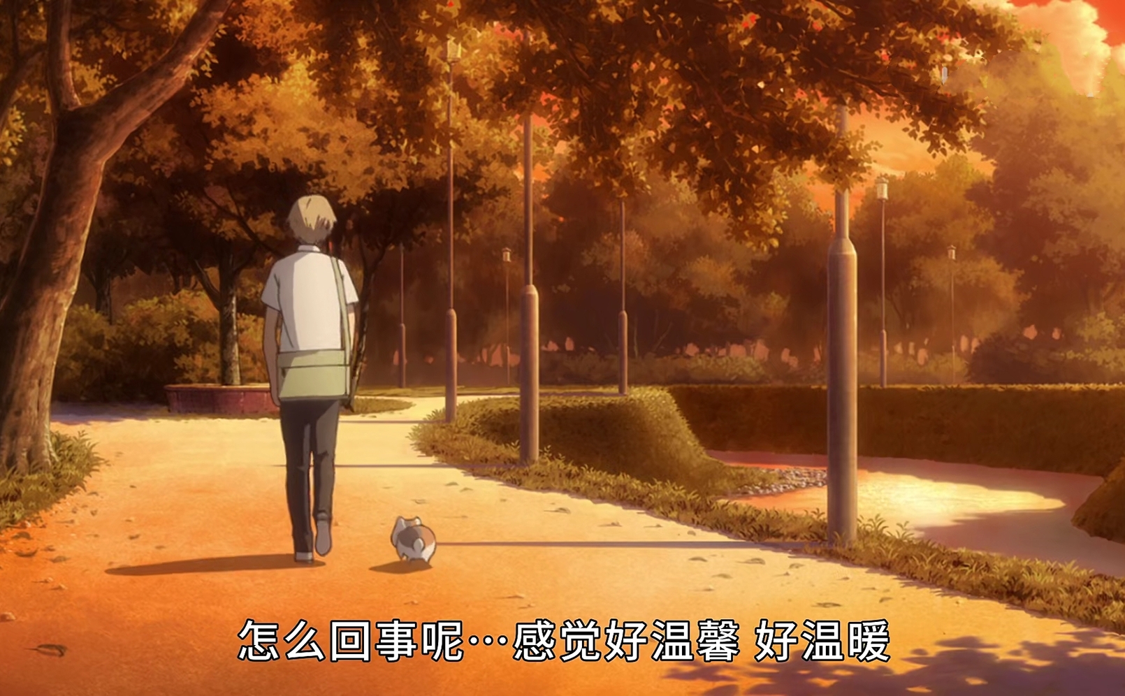 夏目友人帐里面感人的句子