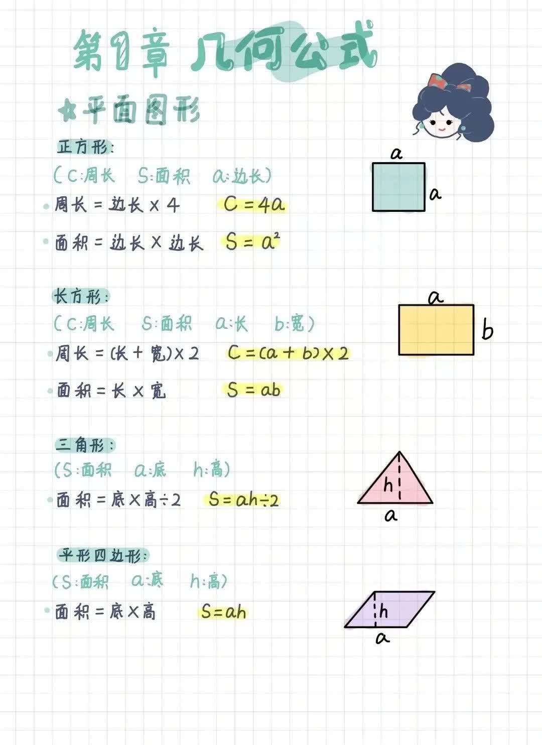 正六边形面积公式列述