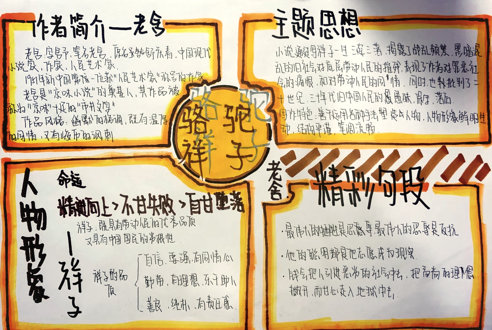 关于骆驼祥子作者的介绍