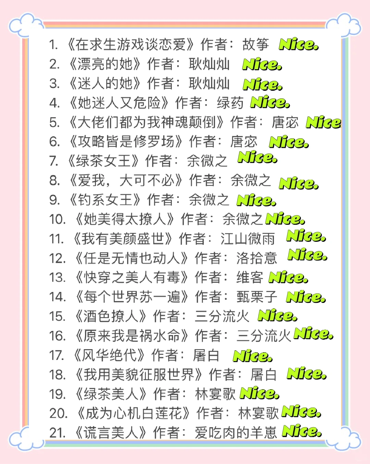 高干文推荐有哪些好看的高干文