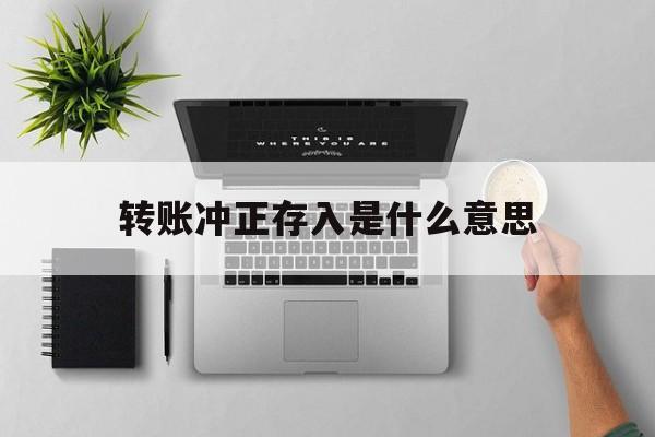 转账冲正存入是什么意思