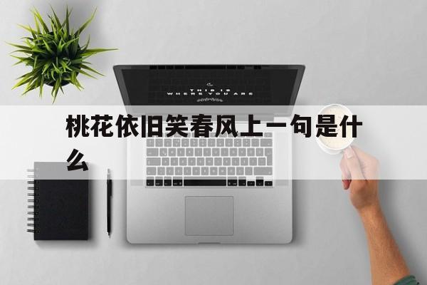 桃花依旧笑春风上一句是什么
