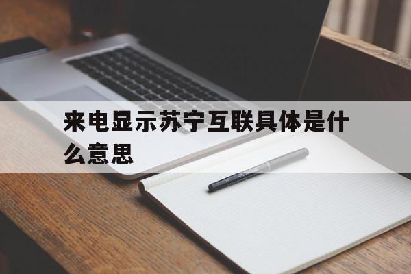 来电显示苏宁互联具体是什么意思